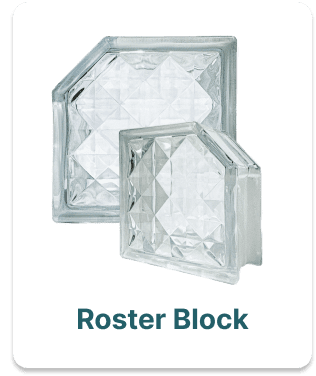 roster glass block