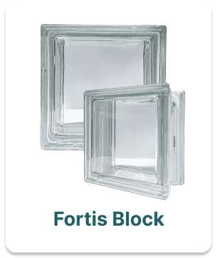 fortis glass block
