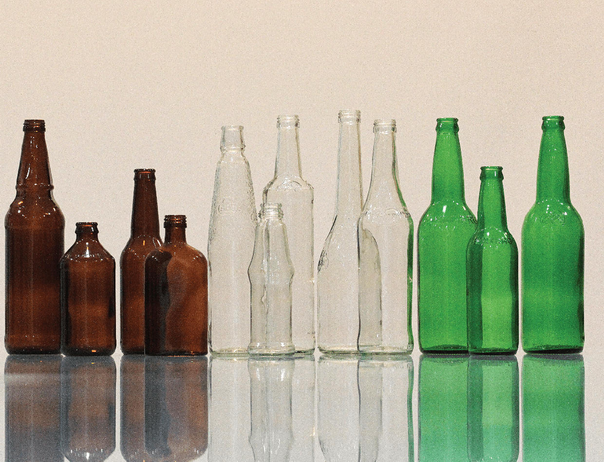 Glass container produksi PT Muliaglass untuk produksi kemasan atau botol