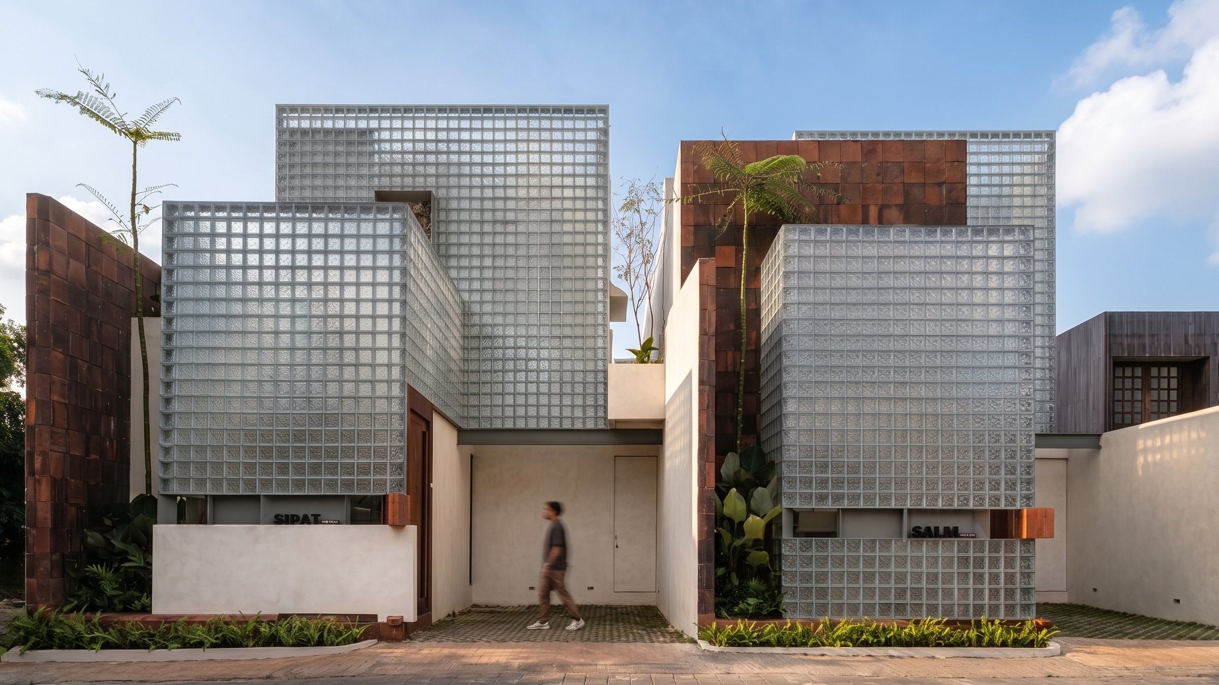 Evolusi glass block